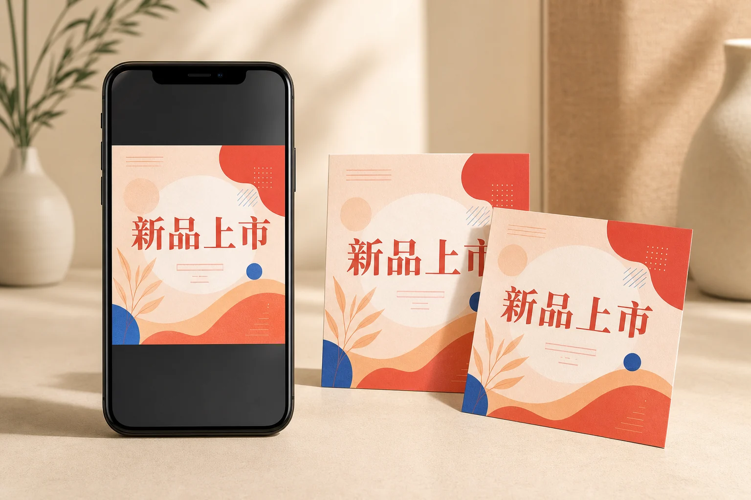 IG 新品上市貼文 成品示意