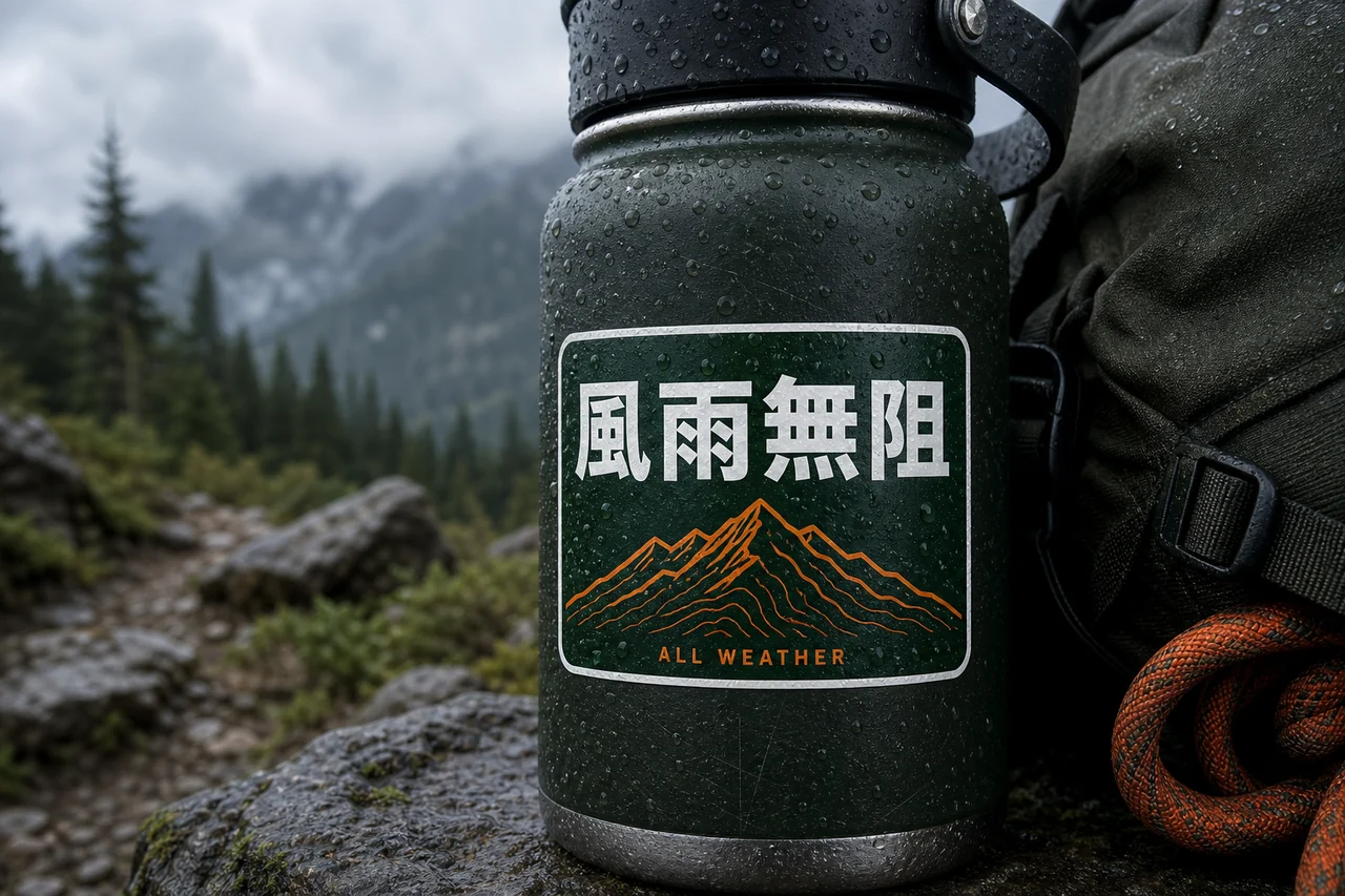 戶外防水貼 貼紙成品示意